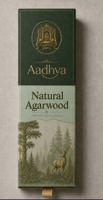 Aadhya Natural Agarwood Luxury Agarbatti