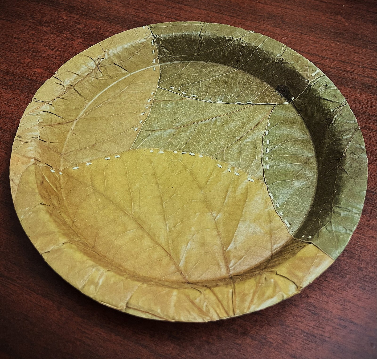 8" Round - Vistaraku / SAL Leaf Plate (Pack of 20)