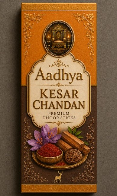 Aadhya Kesar Chandan Luxury Dhoop Sticks