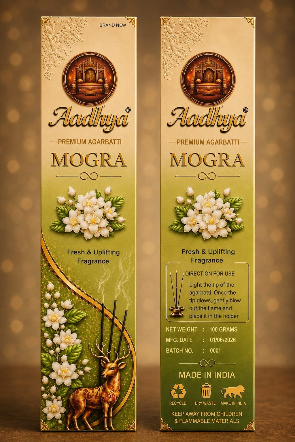 Aadhya Mogra Premium Agarbatti