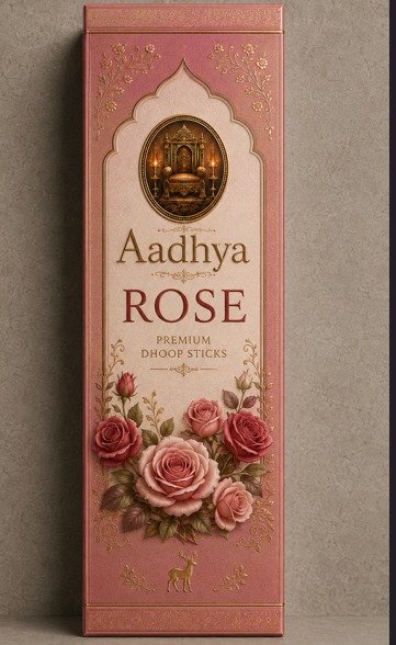 Aadhya Rose Premium Dhoop Sticks
